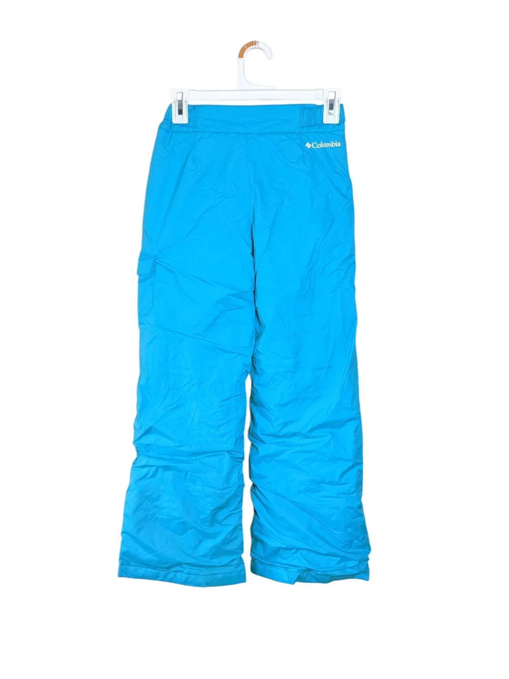 Columbia Girls Turquoise Insulated Snow Pants Size M 10-12